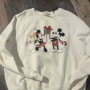 H&M women Disney Christmas crewneck